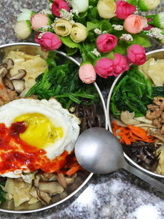 韓式拌飯 的食譜成品照片