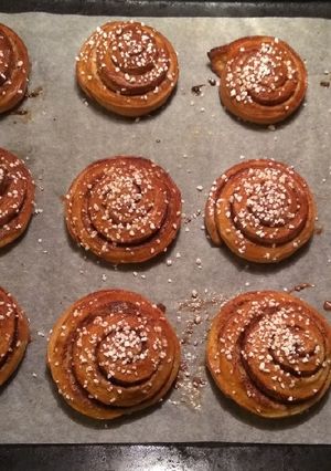 Φωτογραφία της συνταγής Ρολά κανέλας (cinnamon rolls)