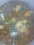 Pollo con verduras nopales y catsup a la Mario, s