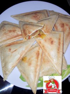 Tosted meatpie ainihin hoton girkin
