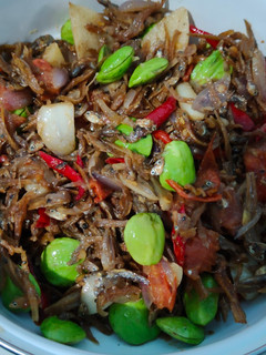 Foto resep Oseng teri pete