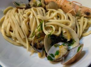 Foto di Tagliolini alla noce moscata sapori di mare