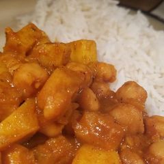 A picture of Channa Masala.