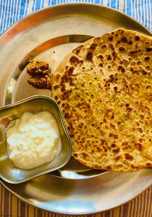 A picture of Stuffed Radish Paratha.