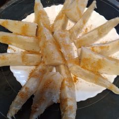 A picture of Tawa sweet potato roast.
