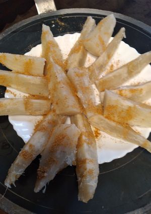 A picture of Tawa sweet potato roast.