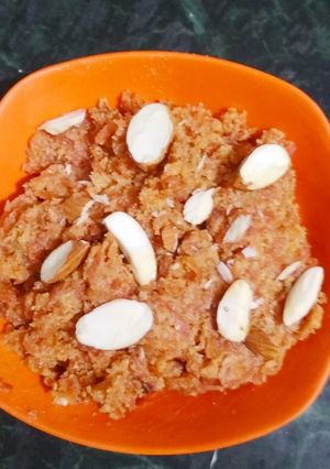 A picture of Gazer Halwa.