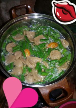 Foto resep Sop bakso gurih simple