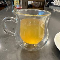 A picture of Whiskey toddy - home remedies for cold or just because 😂😂😂.