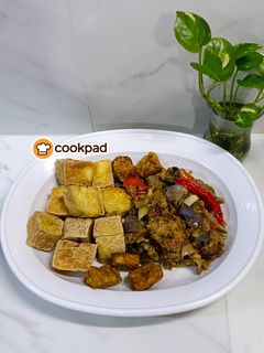 Gambar Sambal Gesek Tempe Terung