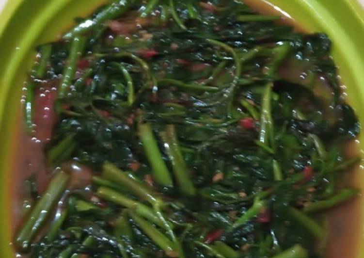 Sayur Kangkung Bumbu seblak 😋