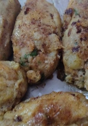 A picture of Tikka resha kabab.