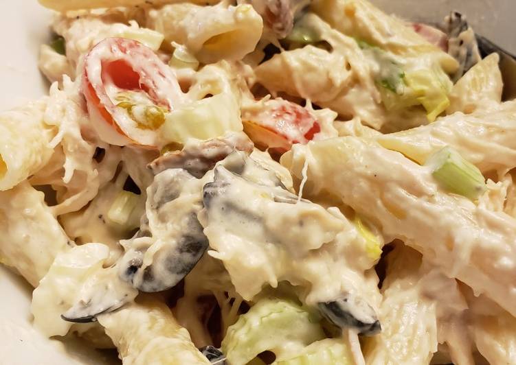 Easiest Way to Make Favorite CHICKEN PENNE Salad (pasta)