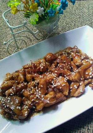 Foto resep Ayam Teriyaki ala Hokben🍱🍱🍱