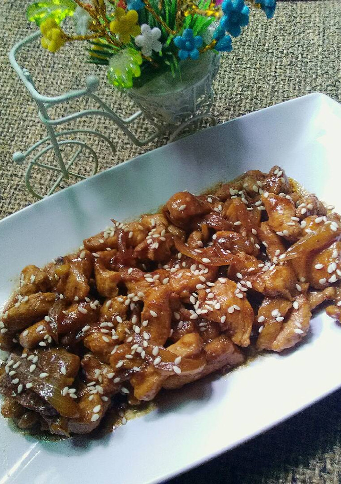 Foto resep Ayam Teriyaki ala Hokben🍱🍱🍱