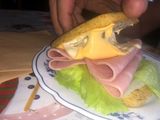 Pan de avena para sándwich y bocadillos (en microondas)