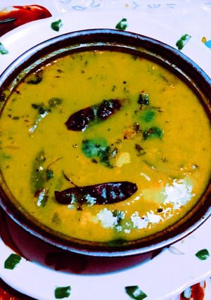 A picture of અવધિ દાળ તડકા રેસિપી(Creamy Smoked)(SultaniDal).