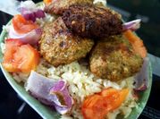 A picture of breadcrumb rice