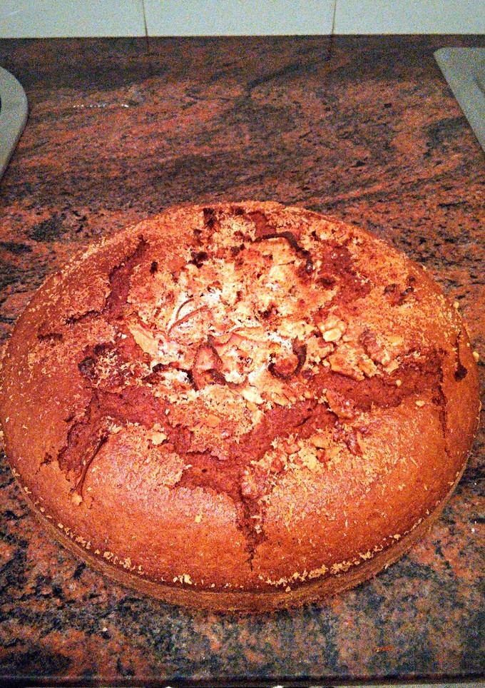 Una foto de Pastel de zanahoria y coco