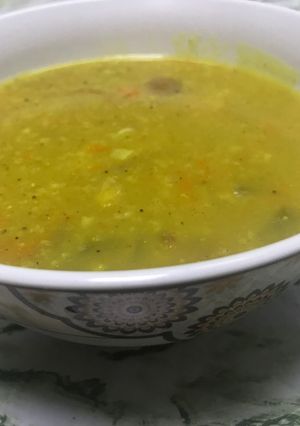 صورة لوصفة شوربة شوفان بالجزر 💕