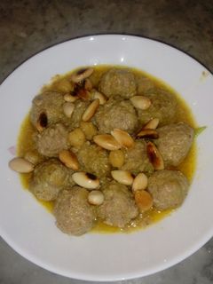 صورة لوصفة مثوم باللوز