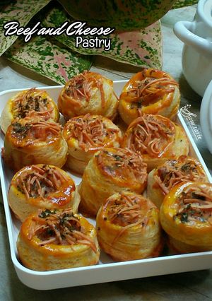 Foto resep Beef and cheese pastry