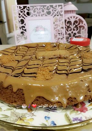 صورة لوصفة تارت اللوتس اللذيذه 😋🎂🍰