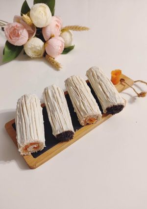 Une photo de Bûchette à la truite fumée/cream cheese
