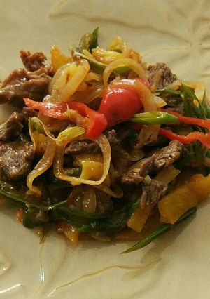 Foto resep Daging mix Nanas
