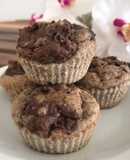 Muffins marmolados keto