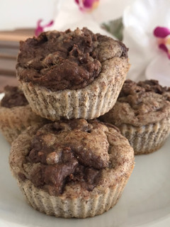 Una foto de Muffins marmolados keto