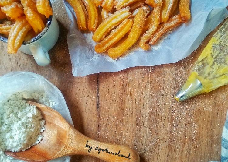 Cara Gampang Membuat Churros (1 telur) yang Bisa Manjain Lidah