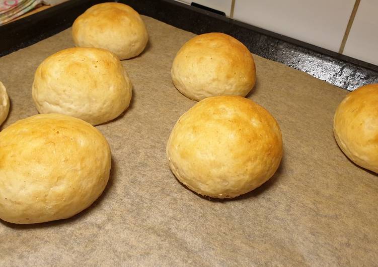 Steps to Make Super Quick Homemade Porridge bread rolls