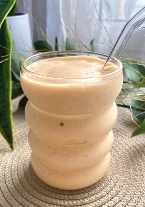 Foto principal de Smoothie de melón, plátano y vainilla
