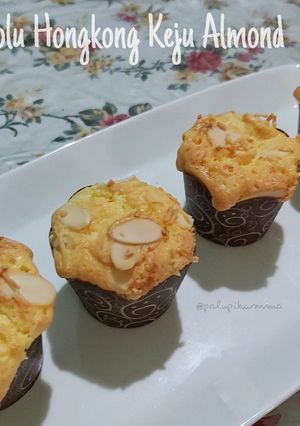 Foto resep Bolu Hongkong Keju Almond