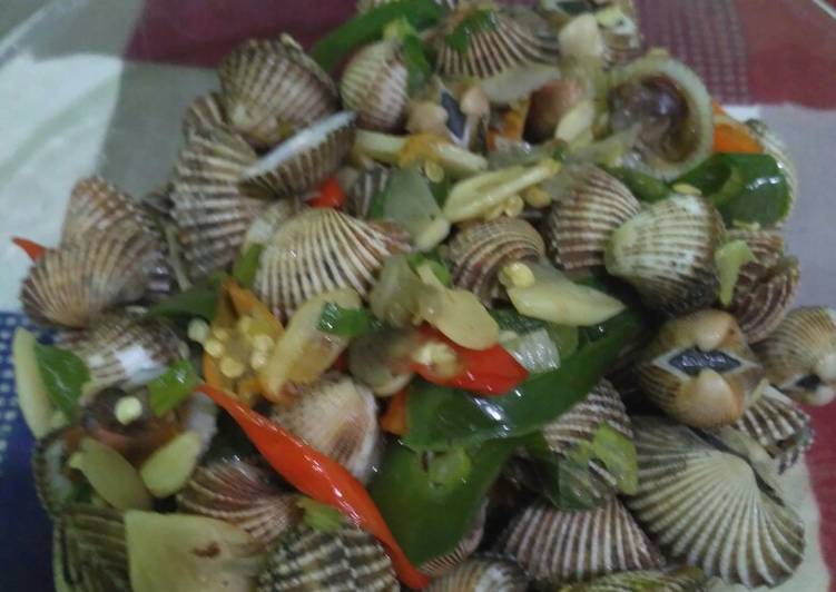 Resep Kerang dara saos tiram yang Menggugah Selera