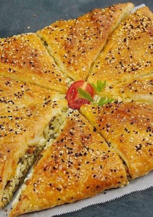 صورة لوصفة خبزة محشية خفيفة وبنينة 🥖😋🤤