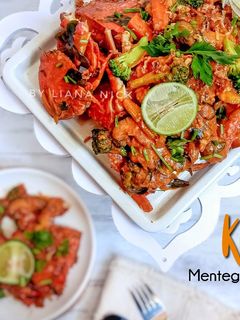 Gambar Ketam Mentega Telur Masin