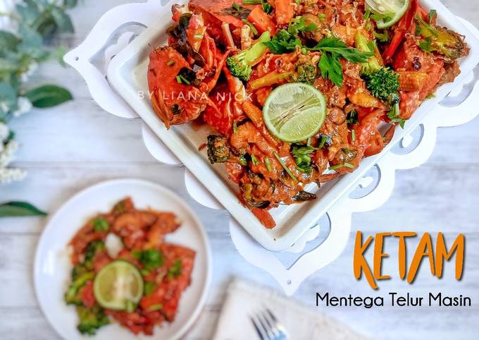 Cara Memasak Ketam Mentega Telur Masin Yang Menggugah Selera