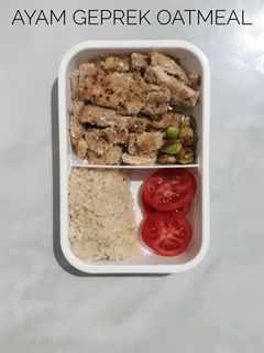 Foto resep Ayam Geprek Oatmeal