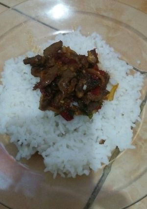 Foto resep Daging goreng mercon