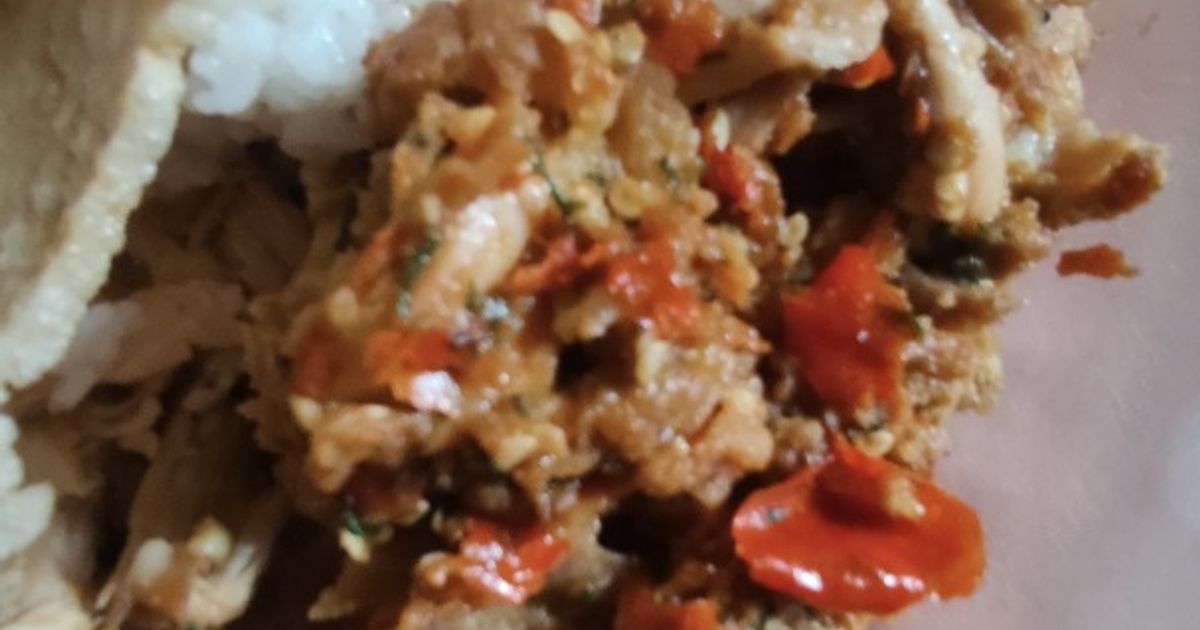 Ayam geprek kemangi