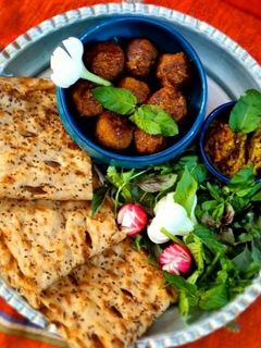 عکسی از دستور کوفته رب انار