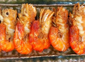 Hình của món Tôm rim tiêu.