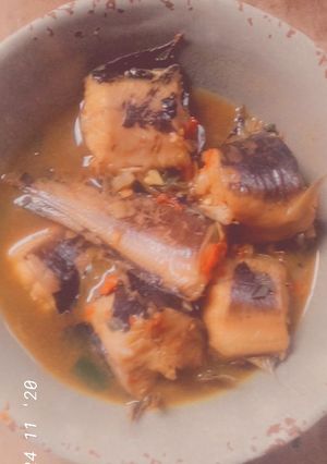 Fish pepper soup ainihin hoton girkin