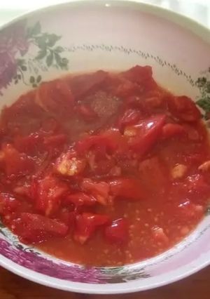 O poză a rețetei Salată de roși.