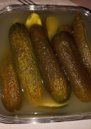 Kovászos uborka krumplival recept fotója