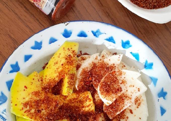 Resep Rujak Bumbu Bangkok Anti Gagal