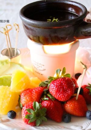 香濃絲綢巧克力鍋 的食譜成品照片
