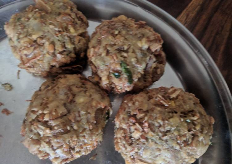 Recipe: Appetizing Banana flower vadai (வாழைப்பூ வடை)